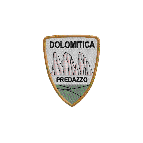 Patch Personalizzato scudetto DOLOMITICA PREDAZZO