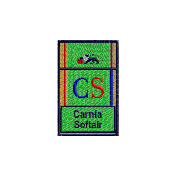 Patch personalizzato Carnia SoftAir SI Velcro