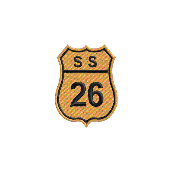 Patch Personalizzato Strada Statale 26 cod.20090427_a