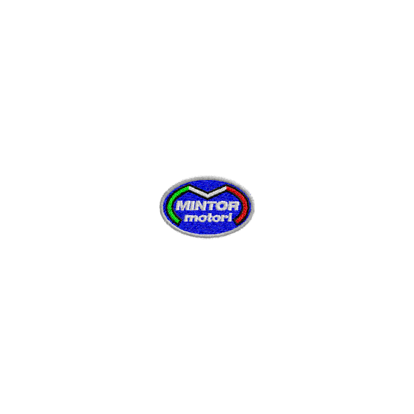 Patch Personalizzato Mintor motori cod. 20090508_a OVALE
