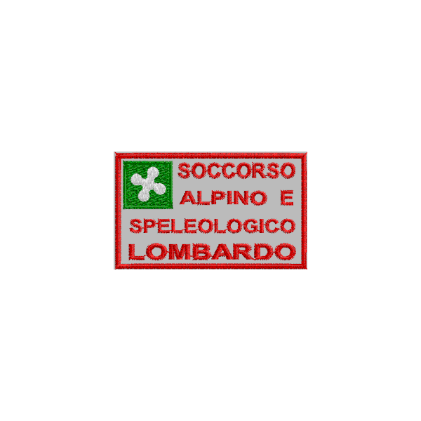 Patch SOCCORSO ALPINO LOMBARDO cod.20090601_A