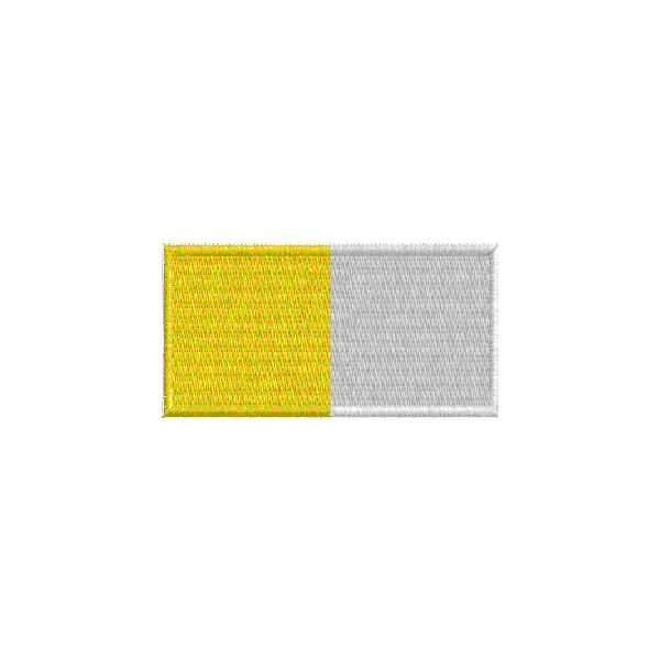 Patch con Velcro Bandiera Bicolore Cod.20090615_a