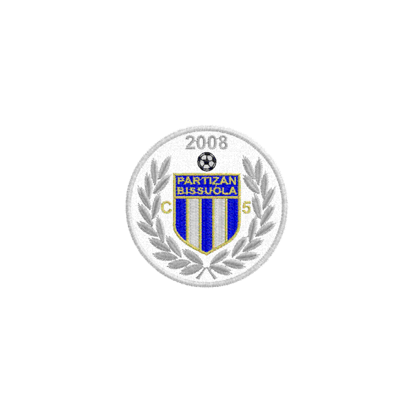 Patch pers.Calcio a 5 PARTIZAN Bissuola Cod.20090622_a
