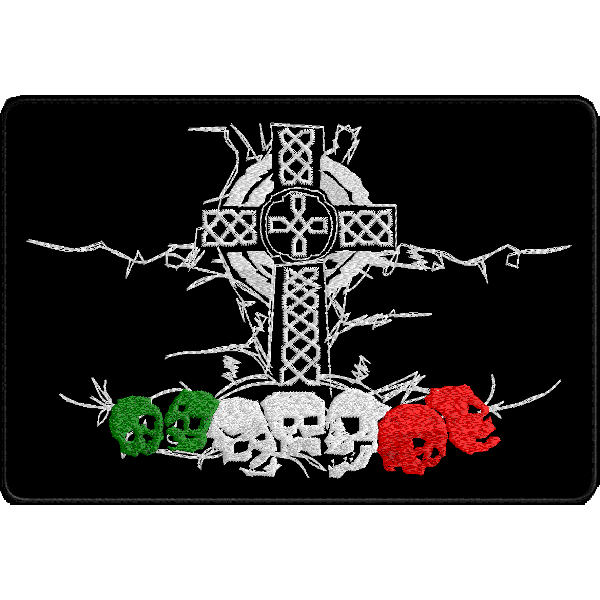 1 Patch Croce_teschi cm. 32x21 Cod. 20090622_D
