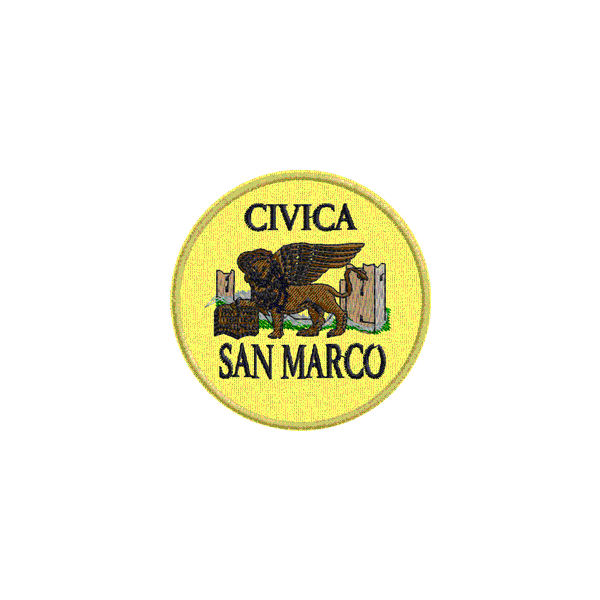 Stemma Ricamato Lista CIVICA San Marco Cod.20090623_C