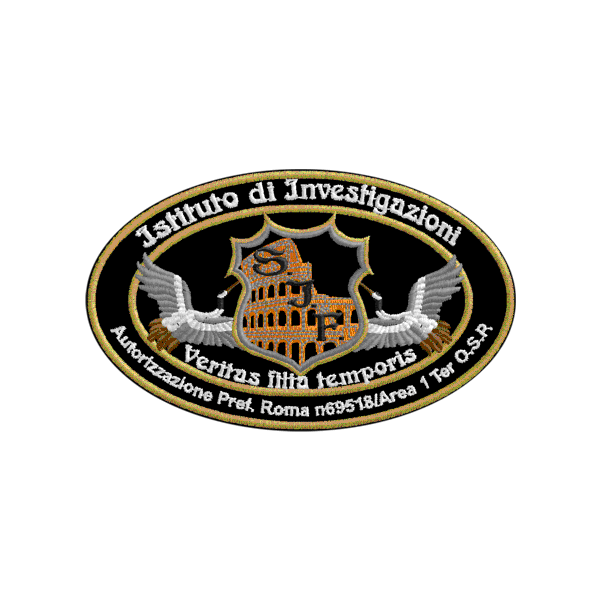 Patch Istituto di Investigazioni Cod.20090624_Black