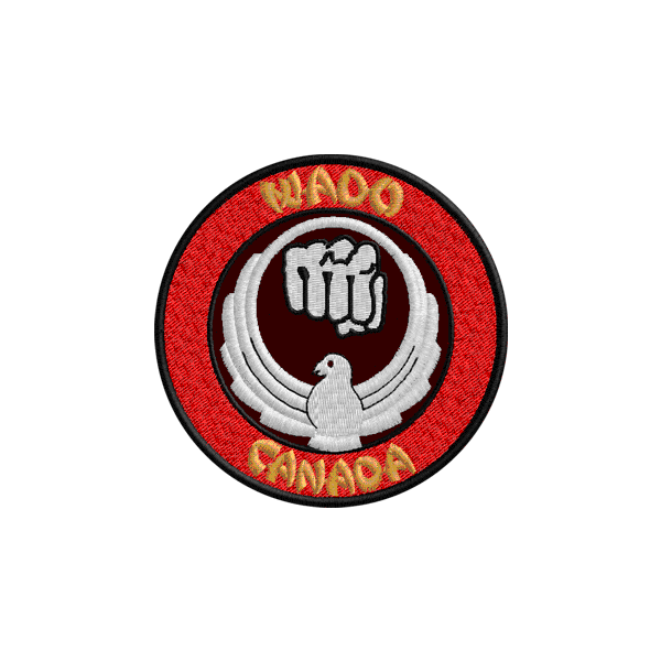 Patch pers. Wado Kanada KARATE Cod.20090722_B