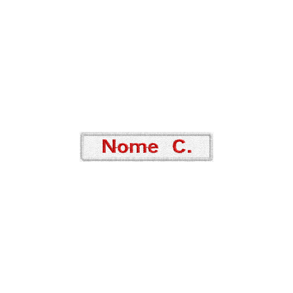 Et."M" Media su cordura con Nome e iniz. Cognome cod.20090914_A