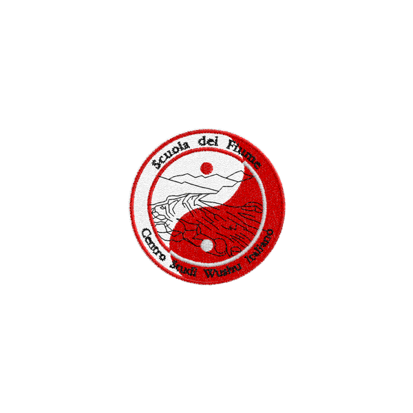 Patch Scuola del Fiume centro wushu D.6 Cod.20090918_B
