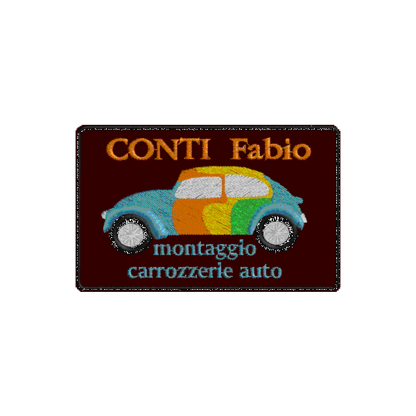 Etich.  Stemma Carrozzeria Conti Fabio Cod. 20090922_C