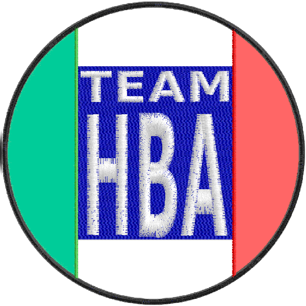 Patch TEAM HBA diametro 25 cm. Cod.20091012_C