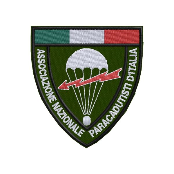 Patch pers. Ass. Paracadutisti ITALIA su Green Army Cod. 20091016_D