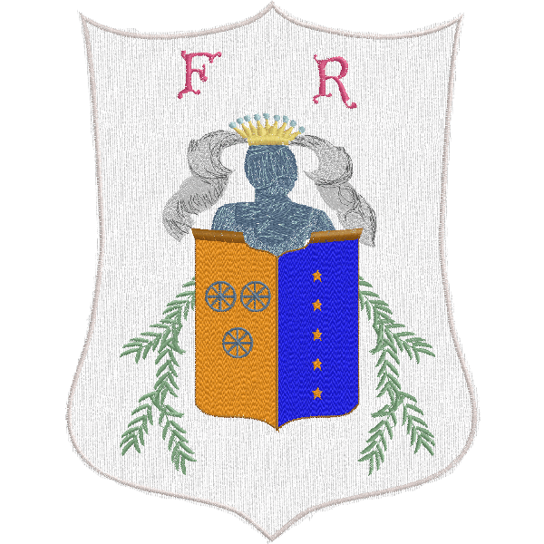 Patch Bandiera personalizzato cm. 34 x 26 Cod. 20091110_B