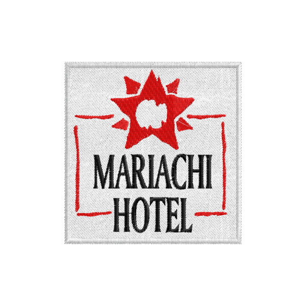 Etichetta  Stemma MARIACHI HOTEL Cod. 20091113_B