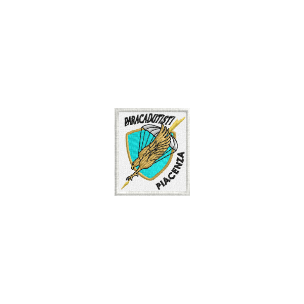 Patch 5x4. PARACADUTISTI Piacenza Cod. 20091126_B