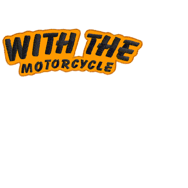 Patch 2 With the motorcycle centrale