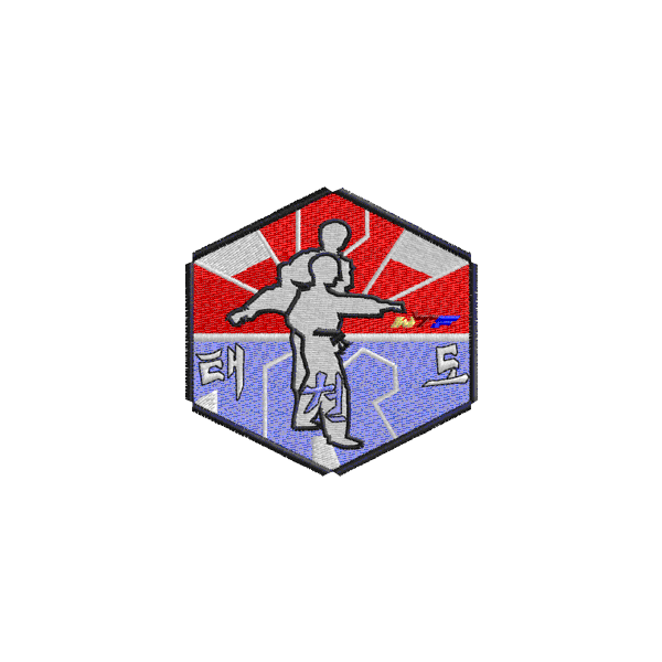 Patch personalizzato KARATE cm.7 x7