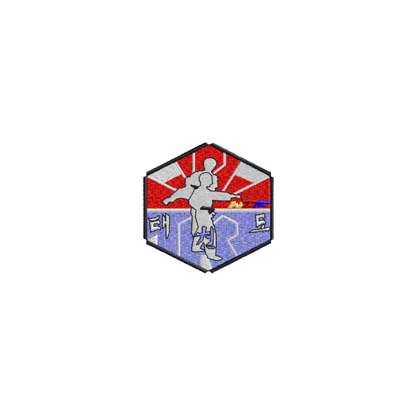 Patch personalizzato KARATE cm.5 x 5