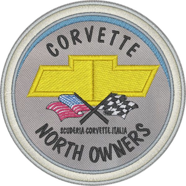 Patch  Scuderia CORVETTE Italia Diam.10 