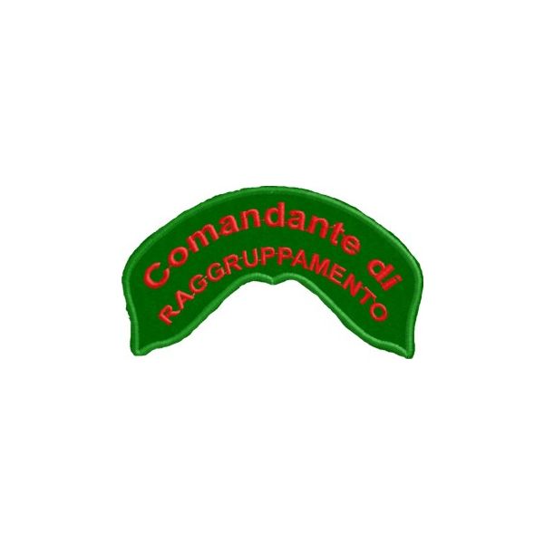 Patch comandante di RAGGRUPPAMENTO Cod.20100426_A