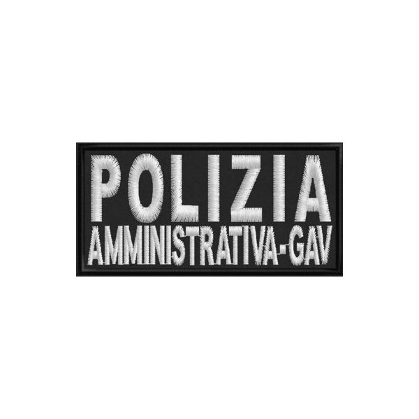 Etichetta Polizia AMMINISTRATIVA GAV Cod. 20100426_C