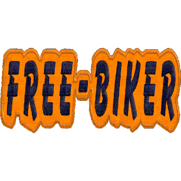 Patch Free Biker Cm. 22 x 10 cod. 20100502_A