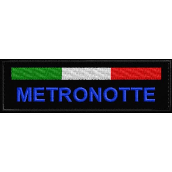 Etichetta (METRONOTTE) personalizzata Cod.20100521
