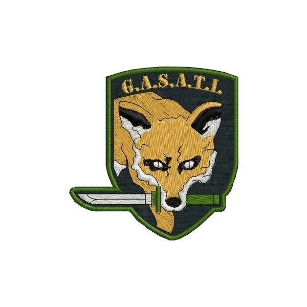 Patch Cane lupo G.A.S.A.T.I. Cod. 20100524_B