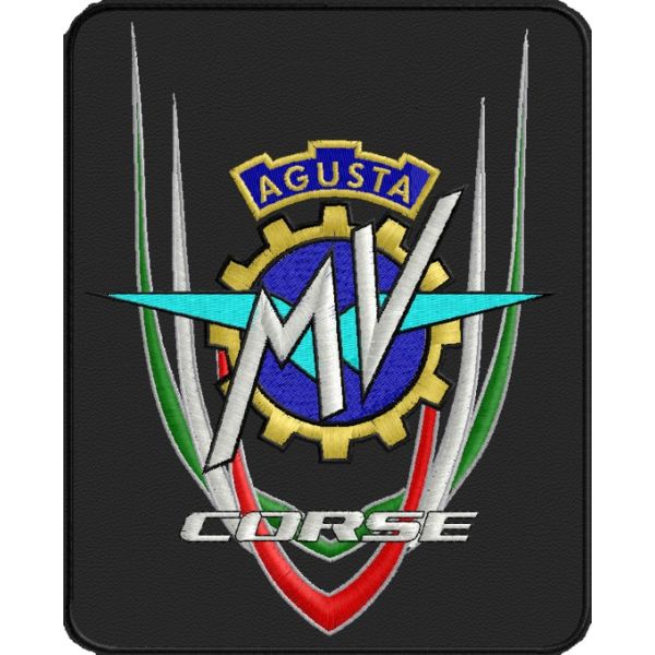Patch Stemma M V Agusta Cod. 20100526_A_black