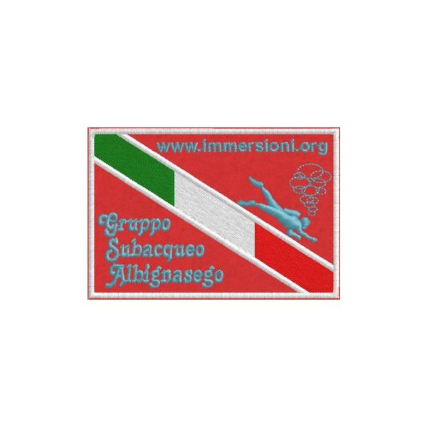 Patch Gruppo Subacqueo Albignasego Cod.20100609_A