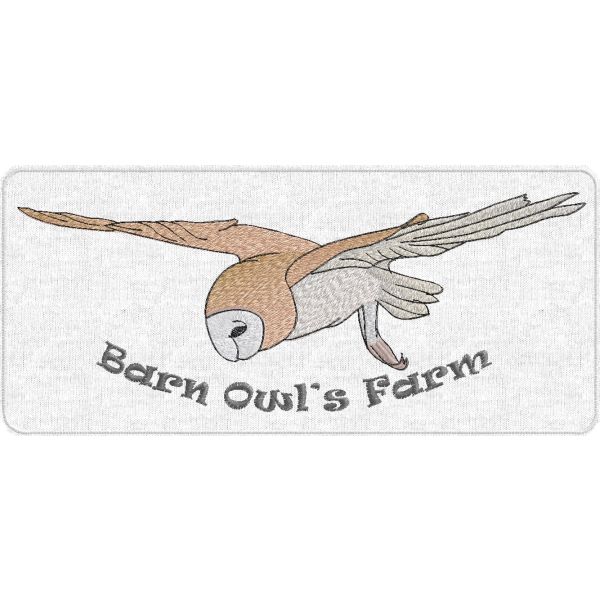 Etichetta  35 x 155 Barn Owl's Farm Cod.20100618_S