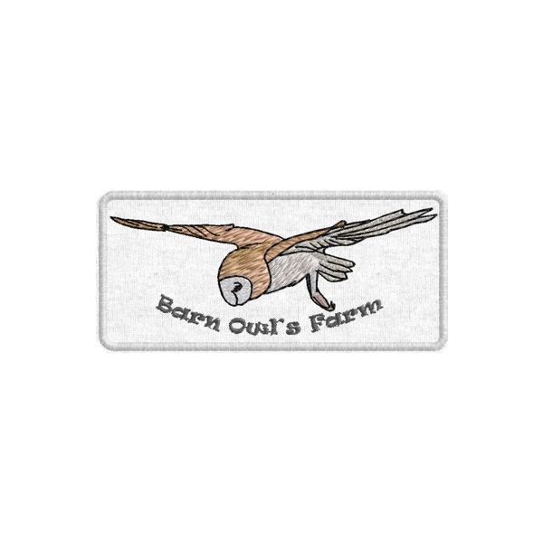 Etichetta  10 x 4.5 Barn Owl's Farm Cod.20100618_B