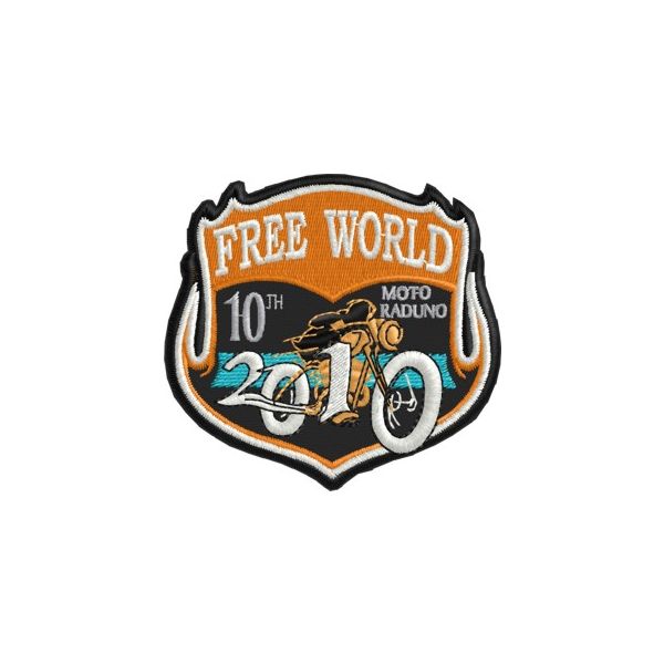 Patch FREE WORLD 10 anniversary Cod. 20100622_A