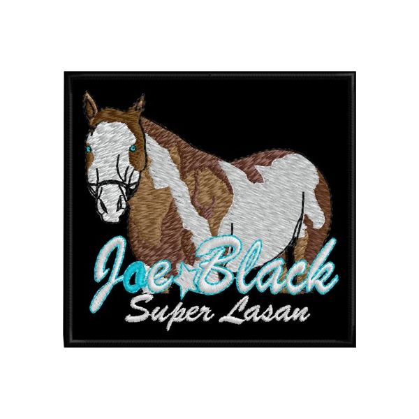 Patch JoeBlack SuperLasan su F.do nero Cod. 20100728_A