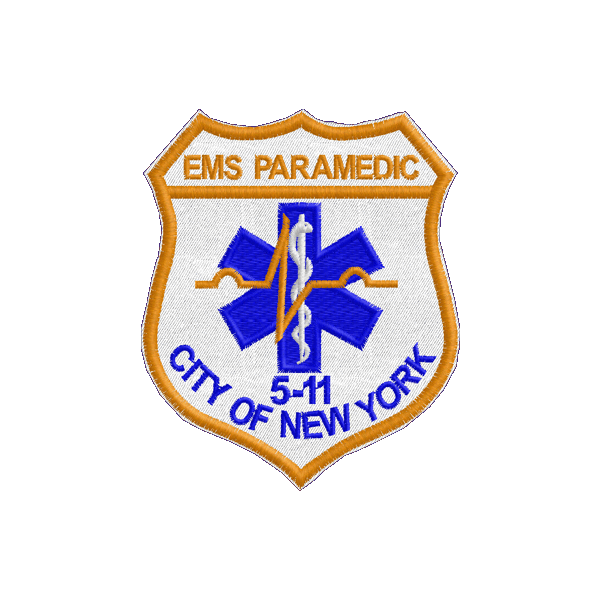 Patch EMS PARAMEDIC con SQUADRA Cod.20100802_B
