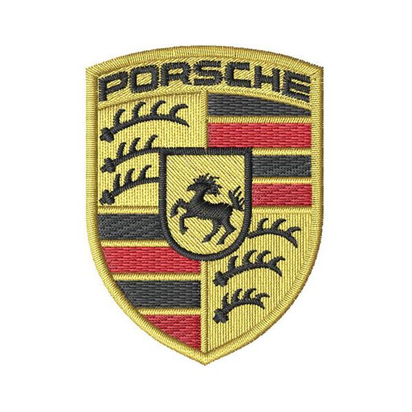 Patch  Porsche Size 48 mm. Cod. 20100824_A
