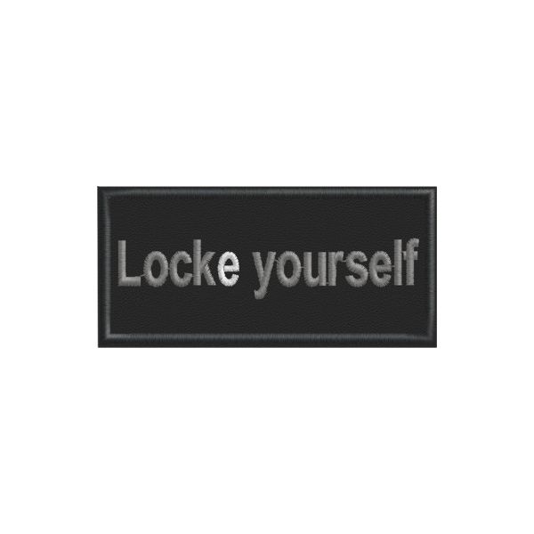 Etichetta M Locke yourself Cod. 20100825_A