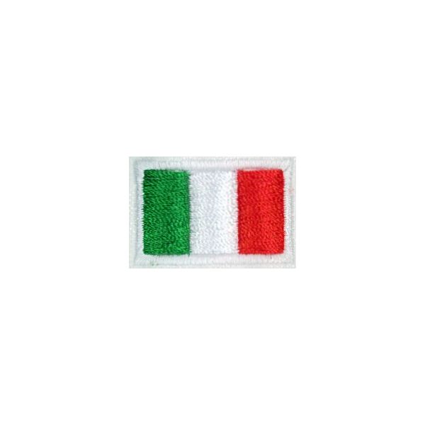 Etich. ricamata italia Cm 2,9  X 1,9 Cod.20101006_B