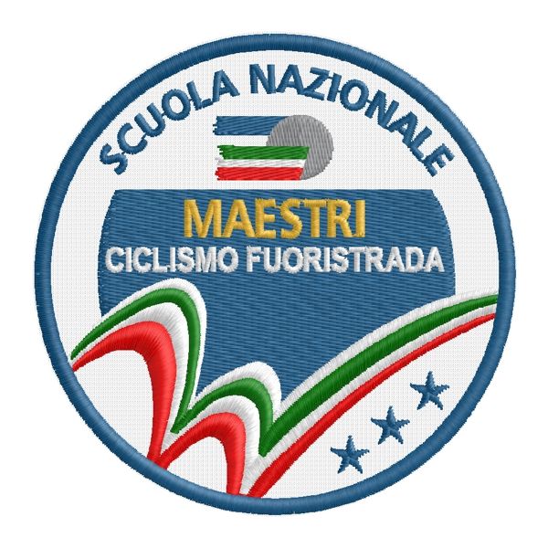 Patch "MAESTRI" CICLISMO FUORISTRADA 3 Star Cod. 20101122_B