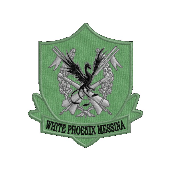 Patch White phoenix Messina Cod. 20101602_A