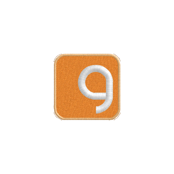 Patch  Ufficiale marchio Gettybook  cod. 20101602_E