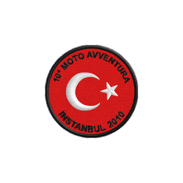 Patch Motociclisti AVVENTURA Instanbul Cod. 20101802_A