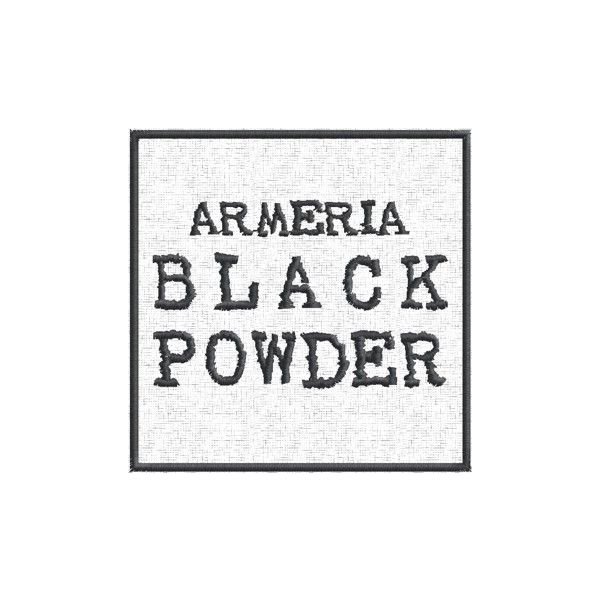Patch riquadro Armeria Black Powder Cod.20110103_A