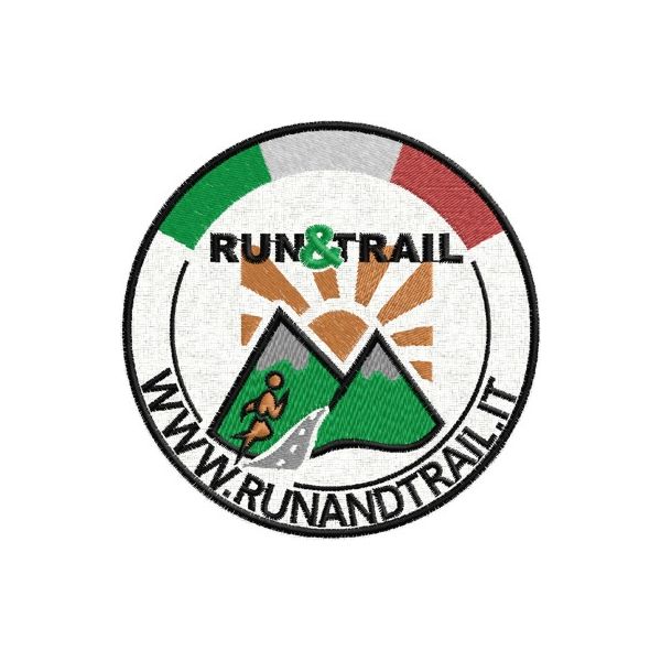 Patch "TONDO" www.runandtrail.it Cod. 20110107_B