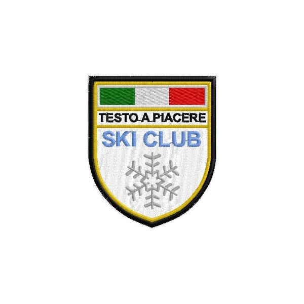 Stemma SKI CLUB Fondo WHITE  Cod.20110208_C