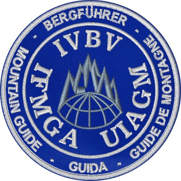 Patch Guida su f.do blu IFMGA  base diam. 6,5 Cod.20110214_Cc