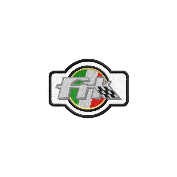 Sponsor Patch FIK con bandiera italia Cod. 20110217_B