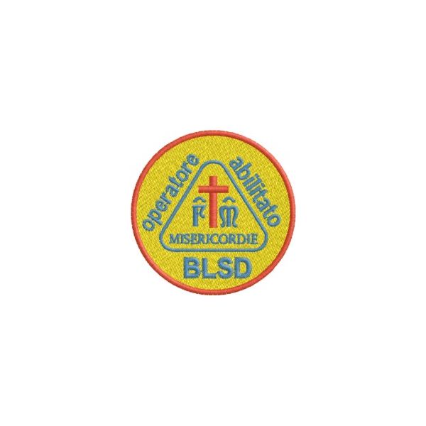 Patch BLSD completamente ricamato Cod.20110324_A