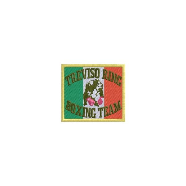 Patch f.do tricolore Treviso BOXING Team Cod.20110404_B