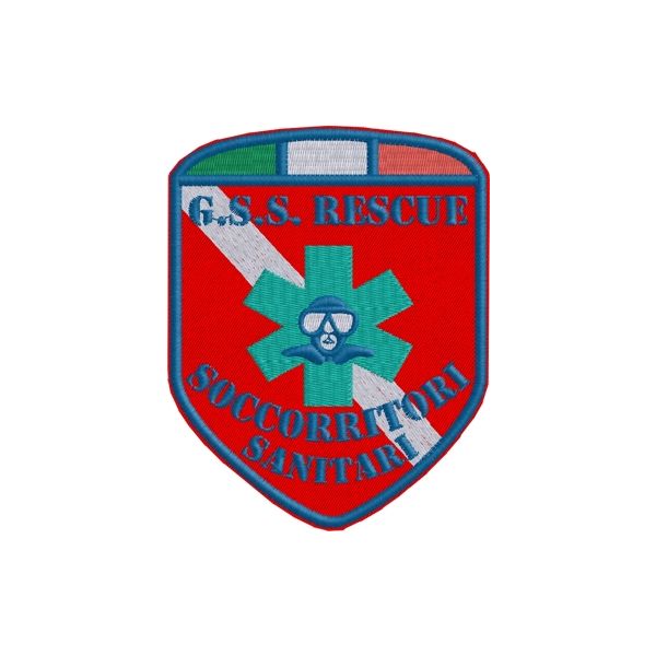 Patch G.S.S. Soccorritori Sanitari  Cod.201100420_A